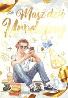 Opakowanie Karnet 3K urodziny