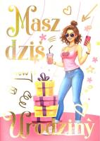 Opakowanie Karnet 3K Urodziny