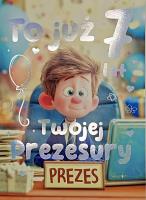 Opakowanie Karnet 3K Urodziny