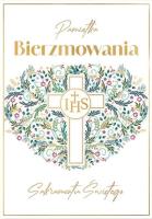 Karnet A5 Bierzmowanie. Krzyż. Wydawca: Henry. SmakLiter.pl Opakowanie Karnet A5 Bierzmowanie. Krzyż