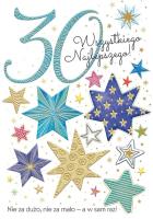 Karnet A5 Urodziny 30 - Gwiazdy. Wydawca: Henry. SmakLiter.pl Opakowanie Karnet A5 Urodziny 30 - Gwiazdy