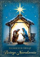 Karnet B6 3D Boże Narodzenie. Wydawca: Armin Style. SmakLiter.pl Opakowanie Karnet B6 3D Boże Narodzenie