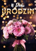 Opakowanie Karnet B6 3D Urodziny