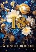 Karnet B6 3D Urodziny 18. Wydawca: Armin Style. SmakLiter.pl Opakowanie Karnet B6 3D Urodziny 18