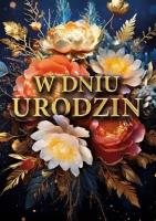 Karnet B6 3D W dniu urodzin. Wydawca: Armin Style. SmakLiter.pl Opakowanie Karnet B6 3D W dniu urodzin