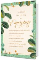 Opakowanie Karnet B6 Emerytura