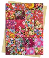 Karnet B6 Floral Patchwork Quilt. Wydawca: Flame Tree. SmakLiter.pl Opakowanie Karnet B6 Floral Patchwork Quilt