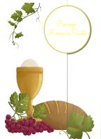 Opakowanie Karnet B6 Komunia. Chleb