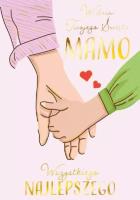 Opakowanie Karnet B6 Mama dłoń