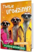 Opakowanie Karnet B6 Urodziny