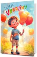 Opakowanie Karnet B6 Urodziny