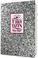 Opakowanie Karnet B6 Urodziny