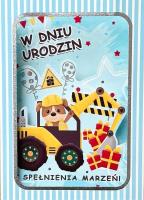 Opakowanie Karnet B6 Urodziny