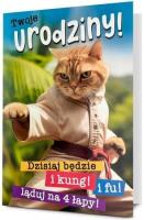 Opakowanie Karnet B6 Urodziny