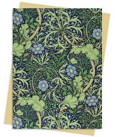 Opakowanie Karnet B6 Wodorosty William Morris