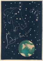 Opakowanie Karnet B6 z kopertą Spójrz w gwiazdy