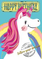 Opakowanie Karnet B8 mini Jednorożec New