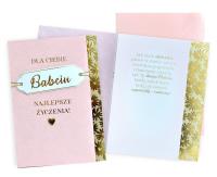 Opakowanie Karnet Babcia