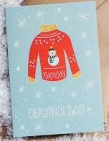 Opakowanie Karnet Boże Narodzenie