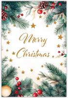 Karnet Boże Narodzenie English. Wydawca: Trend. SmakLiter.pl Opakowanie Karnet Boże Narodzenie English