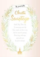 Opakowanie Karnet Chrzest