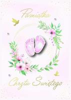 Opakowanie Karnet Chrzest