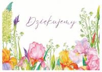 Karnet - Dziękujemy - łąka. Wydawca: Koinonia. SmakLiter.pl Opakowanie Karnet - Dziękujemy - łąka