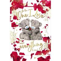 Opakowanie Karnet holograficzny 3D For the one I love