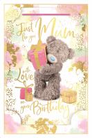 Opakowanie Karnet holograficzny 3D - Just for you mum