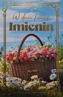 Karnet imieniny kobiece 2K-192. Wydawca: YEKU. SmakLiter.pl Opakowanie Karnet imieniny kobiece 2K-192