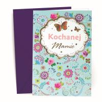 Karnet Kochanej Mamie. Wydawca: Kalpol. SmakLiter.pl Opakowanie Karnet Kochanej Mamie