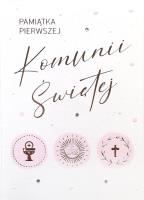 Opakowanie Karnet Komunia GM-834