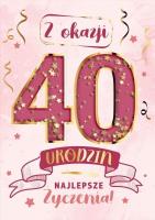 Opakowanie Karnet Konfetti