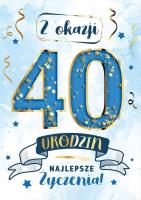 Opakowanie Karnet Konfetti