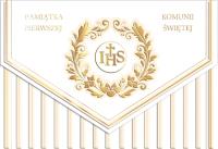 Opakowanie Karnet koperta A5 Komunia. Paski