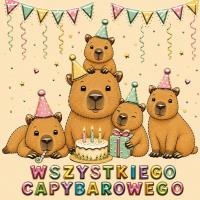 Opakowanie Karnet KW Cute kapibary