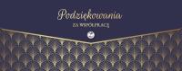 Karnet Lux Podziękowania za współpracę. Wydawca: Armin Style. SmakLiter.pl Opakowanie Karnet Lux Podziękowania za współpracę