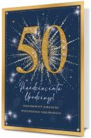 Opakowanie Karnet Mega Urodziny 50