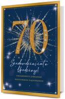 Karnet Mega Urodziny 70. Wydawca: PAN DRAGON. SmakLiter.pl Opakowanie Karnet Mega Urodziny 70