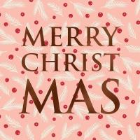 Opakowanie Karnet Merry Christmas Wesołych Świąt