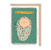 Karnet Narodziny. Wydawca: Cudowianki. SmakLiter.pl Opakowanie Karnet Narodziny