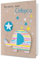 Karnet Narodziny. Wydawca: PAN DRAGON. SmakLiter.pl Opakowanie Karnet Narodziny