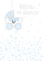 Karnet Narodziny. Wydawca: Kukartka. SmakLiter.pl Opakowanie Karnet Narodziny