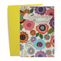 Karnet okolicznościowy. Wydawca: Kalpol. SmakLiter.pl Opakowanie Karnet okolicznościowy