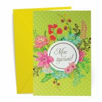 Karnet okolicznościowy. Wydawca: Kalpol. SmakLiter.pl Opakowanie Karnet okolicznościowy