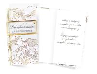 Karnet Podziękowania za współpracę. Wydawca: Kukartka. SmakLiter.pl Opakowanie Karnet Podziękowania za współpracę