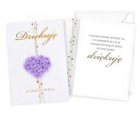 Karnet Podziękowania. Wydawca: Kukartka. SmakLiter.pl Opakowanie Karnet Podziękowania