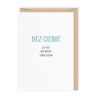 Opakowanie Karnet Pożegnanie