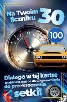 Opakowanie Karnet Prawo Jazdy 30 urodziny męskie