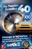 Opakowanie Karnet Prawo Jazdy 40 urodziny męskie